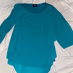 blue blouse
